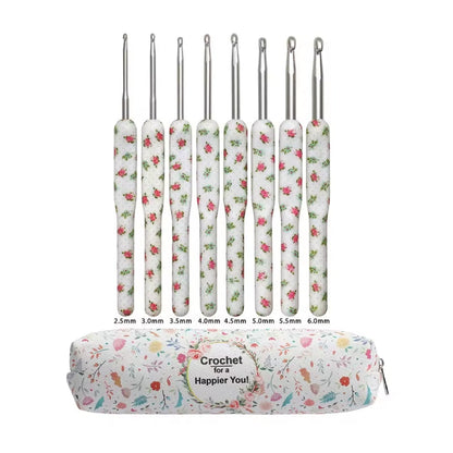 Premium 8 Crochet Hook Set